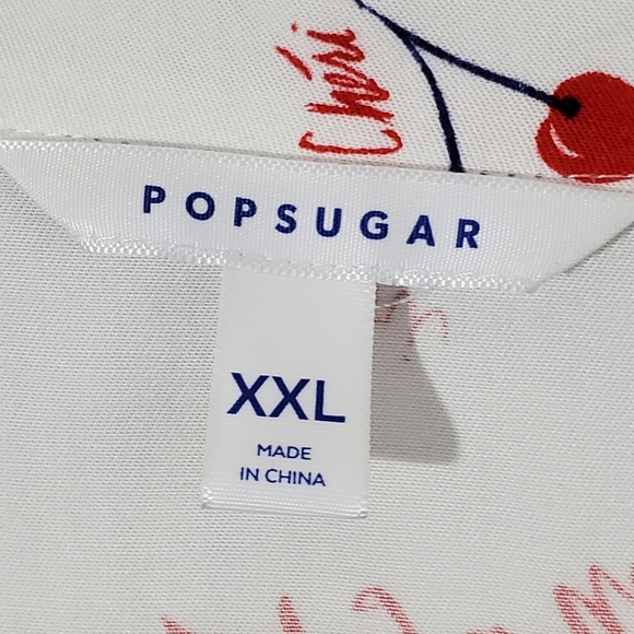 POPSUGAR Tie Front Blouse Dolman Sleeve Theme  ‘Mo - Picture 6 of 8